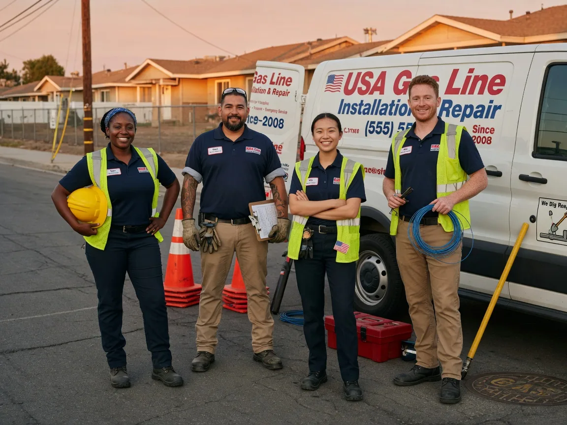 Gas Line Installation company in Grindstone, PA